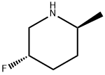 Piperidine, 5-fluoro-2-methyl-, (2S,5S)- Structure