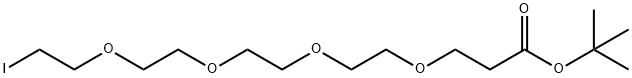 I-PEG4-t-Butyl ester 구조식 이미지