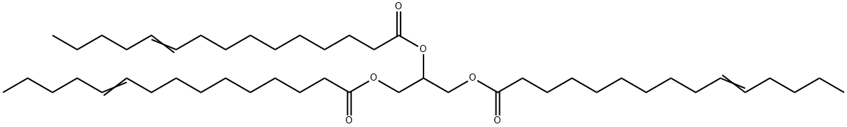 10-Pentadecenoic acid, 1,2,3-propanetriyl ester (9CI) Structure