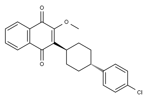 O-Methyl Atovaquone Structure