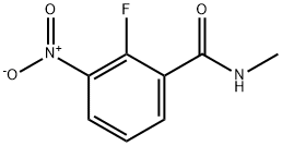 Benzamide, 2-fluoro-N-methyl-3-nitro- Structure