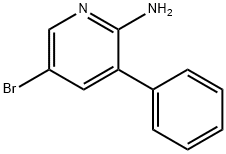 2-Pyridinamine, 5-bromo-3-phenyl- Structure