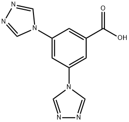 Benzoic acid, 3,5-bis(4H-1,2,4-triazol-4-yl)- 구조식 이미지