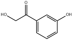 2-hydroxy-1-(3-hydroxyphenyl)ethan-1-one 구조식 이미지
