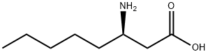 Octanoic acid, 3-amino-, (3R)- Structure