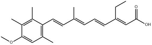 阿维A杂质Ⅲ(13-乙基阿维A) Structure