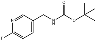 TERT-BUTYL (6-FLUOROPYRIDIN-3-YL)METHYLCARBAMATE(WX191682) Structure