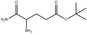 Pentanoic acid, 4,5-diamino-5-oxo-, 1,1-dimethylethyl ester 구조식 이미지