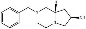 Pyrrolo[1,2-a]pyrazin-7-ol, octahydro-2-(phenylmethyl)-, (7R,8aS)- Structure