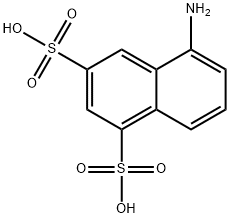 5-Aminonaphthalene-1,3-disulfonic acid Structure