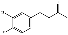 4-(3-Chloro-4-fluorophenyl)butan-2-one 구조식 이미지