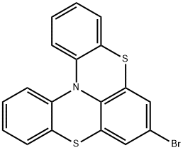 [1,4]Benzothiazino[2,3,4-kl]phenothiazine, 7-bromo- Structure