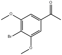 1-(4-bromo-3,5-dimethoxyphenyl)ethanone 구조식 이미지