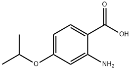 Benzoic acid, 2-amino-4-(1-methylethoxy)- Structure