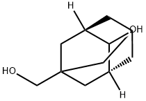 (3R,5R)-4-hydroxy-Tricyclo[3.3.1.13,7]decan-1-Methanol Structure