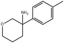2H-Pyran-3-amine, tetrahydro-3-(4-methylphenyl)- 구조식 이미지
