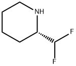 (2S)-2-(Difluoromethyl)piperidine 구조식 이미지