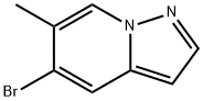 Pyrazolo[1,5-a]pyridine, 5-bromo-6-methyl- 구조식 이미지