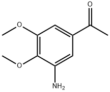 1-(3-amino-4,5-dimethoxyphenyl)ethan-1-one 구조식 이미지