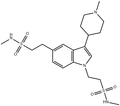 Naratriptan IMpurity E 구조식 이미지