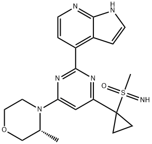 AZD6738 chiral mixtures Structure