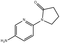 1-(5-aminopyridin-2-yl)pyrrolidin-2-one Structure