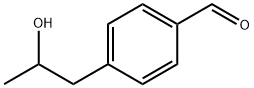 Benzaldehyde, 4-(2-hydroxypropyl)- Structure