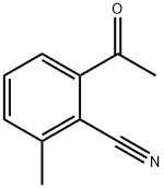 Benzonitrile, 2-acetyl-6-methyl- Structure