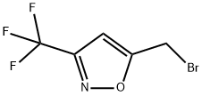 5-(bromomethyl)-3-(trifluoromethyl)-1,2-oxazole 구조식 이미지