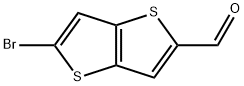 Thieno[3,2-b]thiophene-2-carboxaldehyde, 5-bromo- Structure