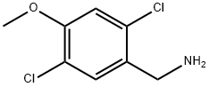 Benzenemethanamine, 2,5-dichloro-4-methoxy- Structure