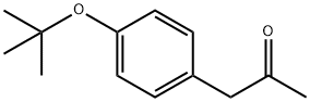 2-Propanone, 1-[4-(1,1-dimethylethoxy)phenyl]- Structure