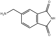 1H-Isoindole-1,3(2H)-dione, 5-(aminomethyl)- 구조식 이미지