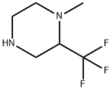 Piperazine, 1-methyl-2-(trifluoromethyl)- 구조식 이미지