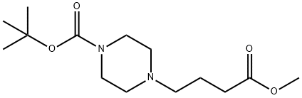 tert-butyl4-(4-methoxy-4-oxobutyl)piperazine-1-carboxylate(WX191938) 구조식 이미지