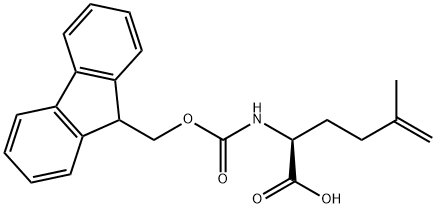 FMoc-5,6-DehydrohoMoleucine 구조식 이미지