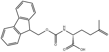 FMoc-D-5,6-DehydrohoMoleucine 구조식 이미지