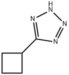 5-cyclobutyl-1H-1,2,3,4-tetrazole Structure