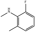 2-Fluoro-N,6-dimethylaniline Structure