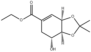 Ethyl 3,4-O-isopropylideneshikiMate 구조식 이미지