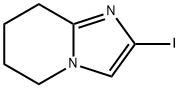 Imidazo[1,2-a]pyridine, 5,6,7,8-tetrahydro-2-iodo- Structure