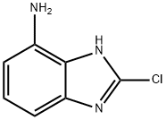 1H-Benzimidazol-7-amine, 2-chloro- 구조식 이미지