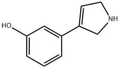 Phenol, 3-(2,5-dihydro-1H-pyrrol-3-yl)- 구조식 이미지