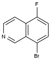 8-bromo-5-fluoroisoquinoline Structure