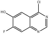 6-Quinazolinol, 4-chloro-7-fluoro- 구조식 이미지