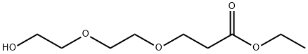 Hydroxy-PEG3-ethyl ester 구조식 이미지