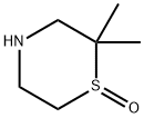 2,2-dimethyl-1lambda4-thiomorpholin-1-one 구조식 이미지