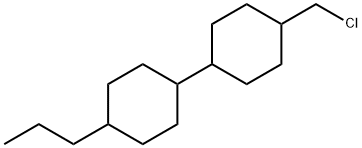 1,1'-Bicyclohexyl, 4-(chloromethyl)-4'-propyl- Structure