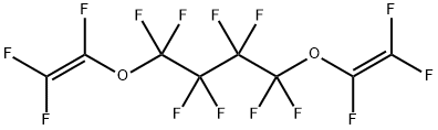 Butane, 1,1,2,2,3,3,4,4-octafluoro-1,4-bis[(1,2,2-trifluoroethenyl)oxy]- Structure