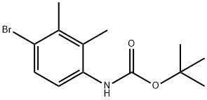 Tert-butyl (4-bromo-2,3-dimethylphenyl)carbamate Structure